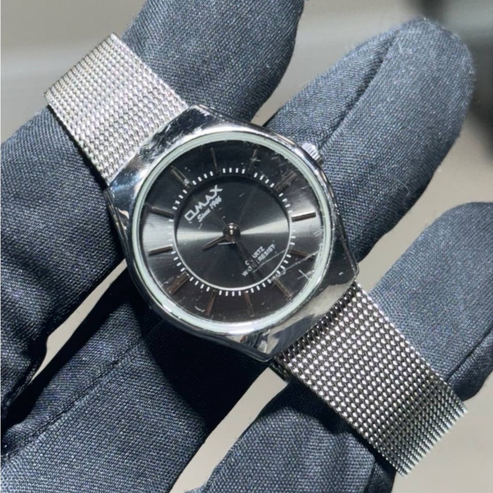 Omax Mens Watch - Stainless Steel, Japan movement